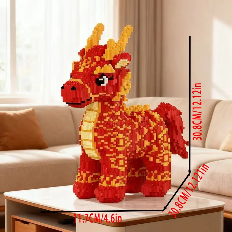 

3025 штук 3D-собранных игрушек с животными, 3D-головоломка, сборная модель ремесла, уникальная и интересная, образовательная и развлекательная