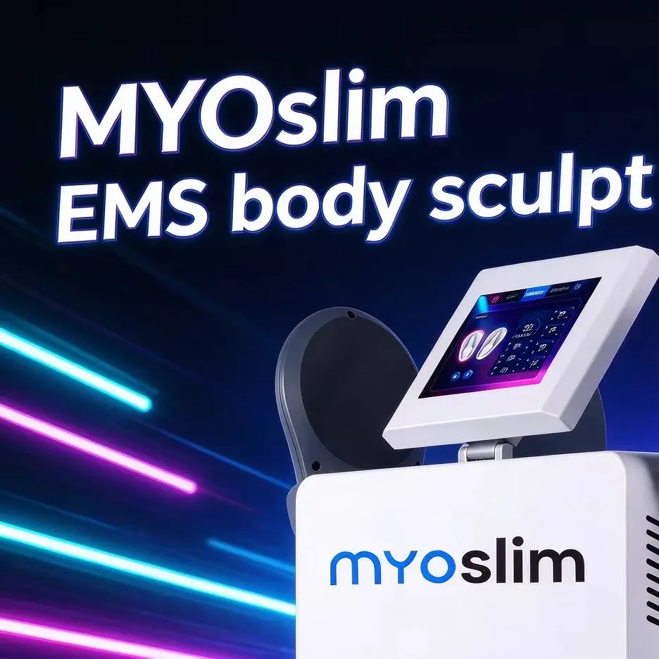 RF Sculpting Muscle Stimulation Body Sculpt Machine 7500W Weight Loss Burning Fat HI‑EMT MYOslim Equipment