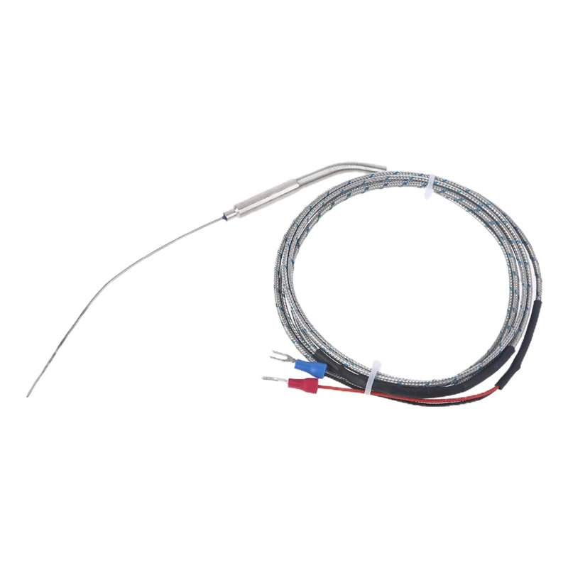 เทอร์โมคัปเปิ้ล K-Type พร้อมเซนเซอร์วัดอุณหภูมิแบบลวดหุ้ม Metal Probe 100mm