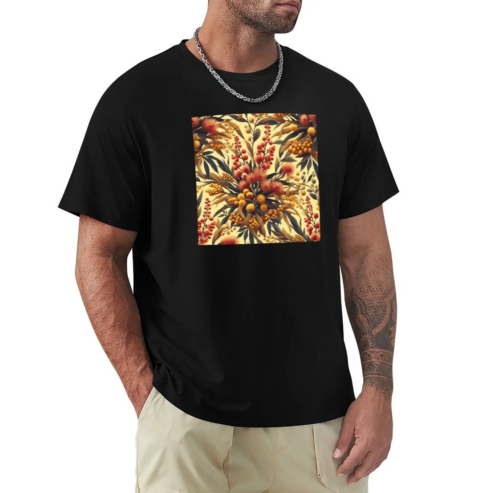 Exotic Flower Wildflowers T-Shirt Breathable Travel T-Shirt