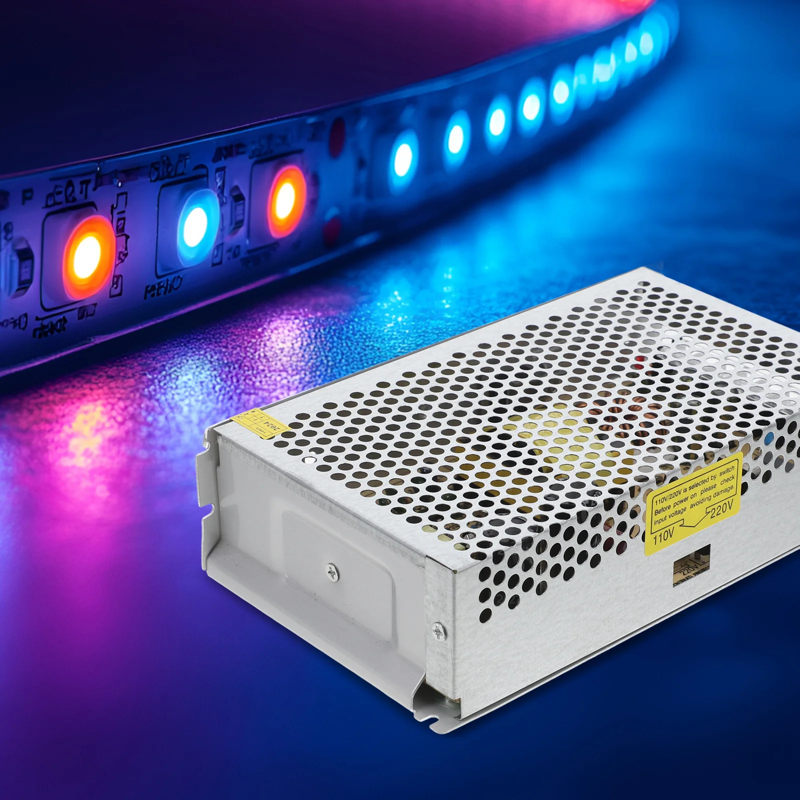 

12V 20A 250W LED Light Strip Power Source Universal Switching Power Adapter with Overload Short Circuit Protection for Security