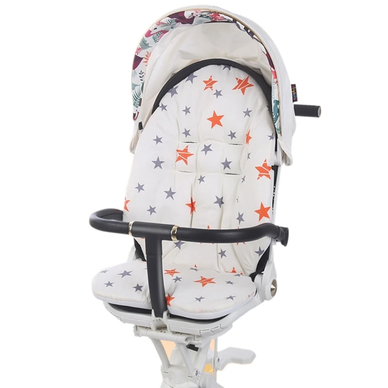 Stroller Cushion Stroller Cotton Cushion Cushion Baby  Liner Four Seasons Universal Baby Carriage Cushion