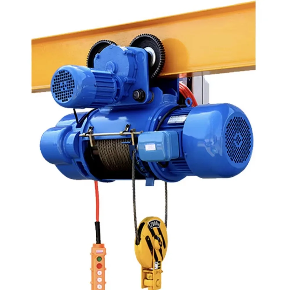 Lifting Equipment Mini Electric Wire Rope Electric Hoist crane trolley lifting Machine advand European electric Hoist Trolley