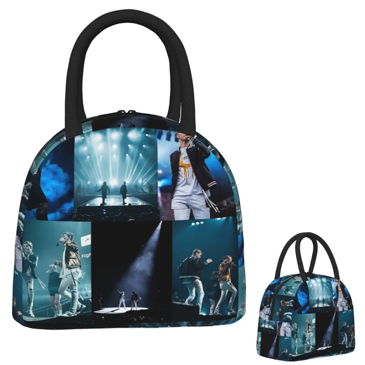 

Marcus And Martinus Sweden Norway Eurovision Insulated Lunch Bag for Women Kids Portable Food Boxes Thermal Lunch Box Tote