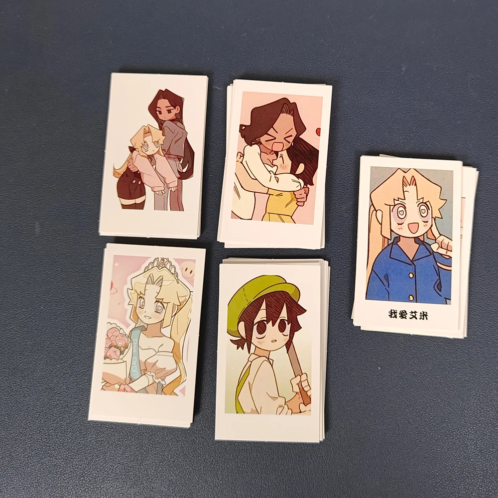 55 шт./компл. I Love Amy Manga Lomo Card Polaroid фотоальбом комиксы персонажи фотокарта коллекционные карты для фанатов