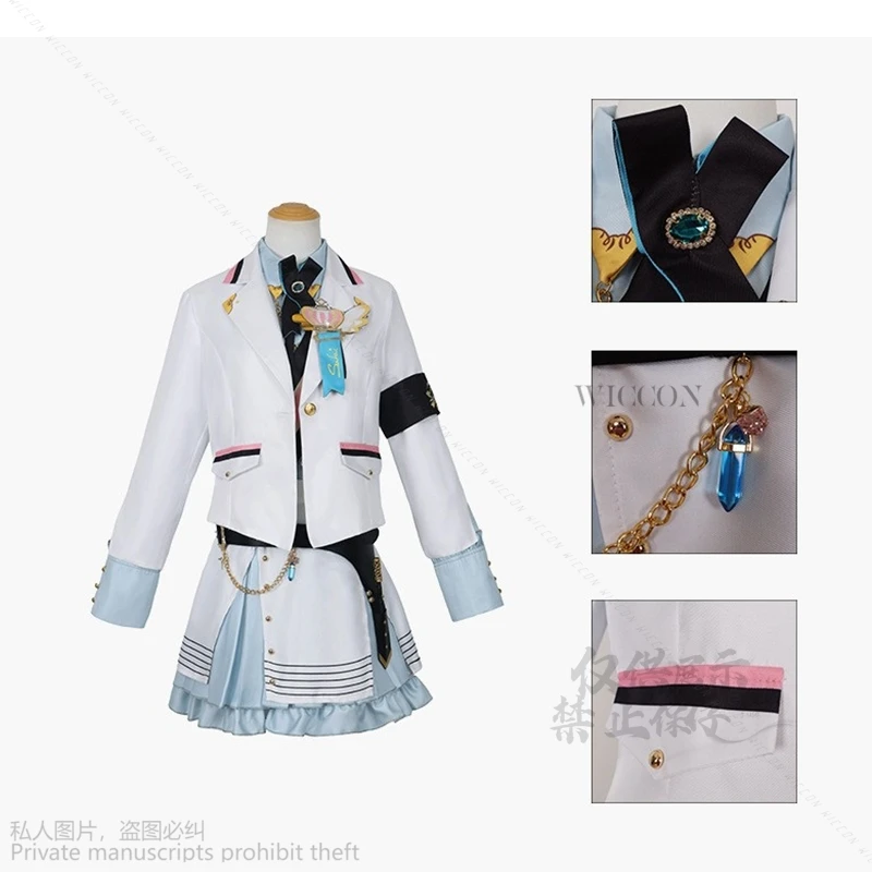 Ainme Game Project Sekai Colorful Stage Mikuu Cosplay Costume More Jump Kawaii Dress Halloween Party Uniforms For Women Girls