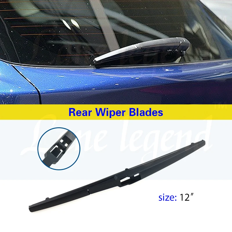 Limpiaparabrisas trasero de 12 "para Toyota Avensis Estate Wagon T270 2009-2019, parabrisas, ventana trasera, accesorios para coche