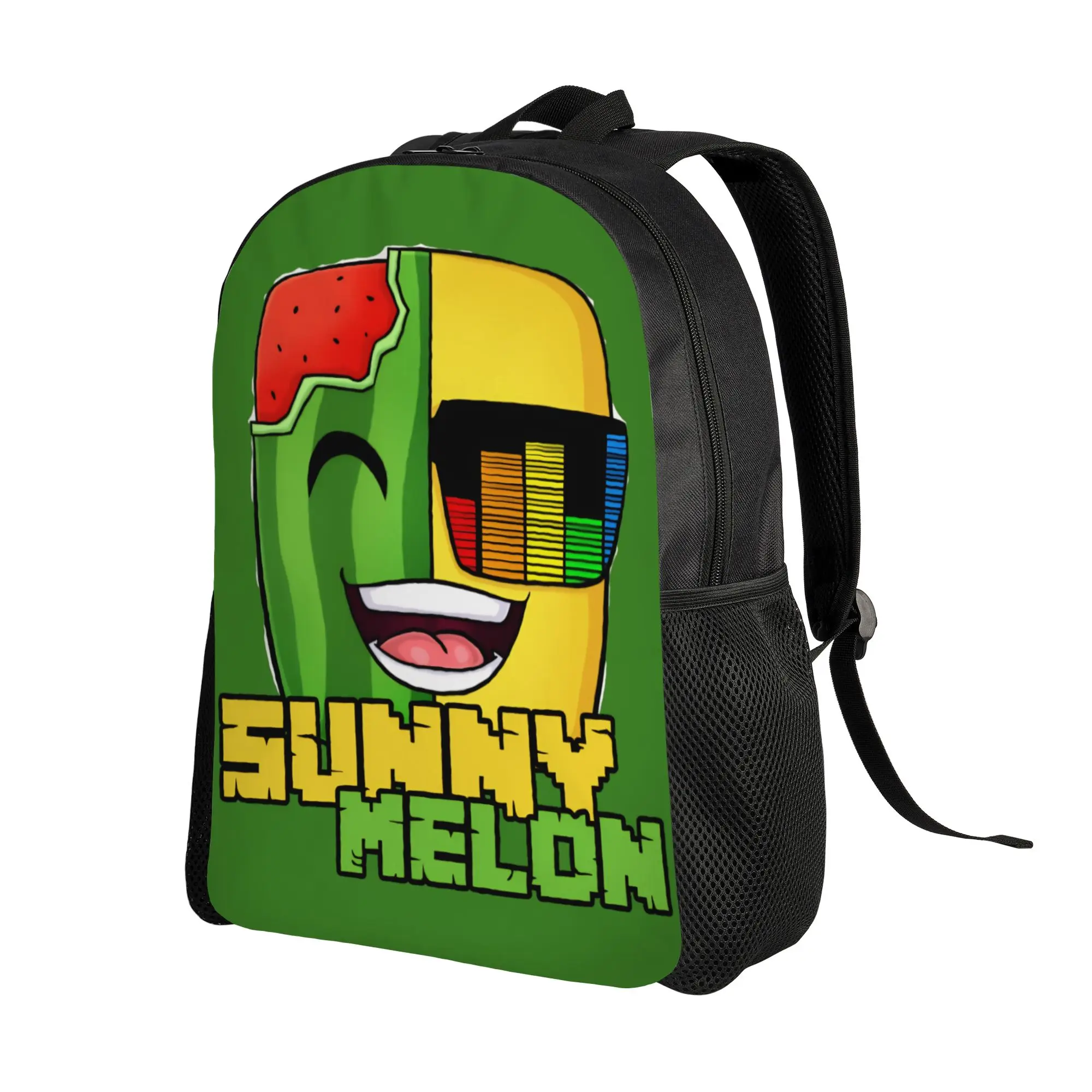 Sunny and Melon Backpack Teen  Durable Backpacks Polyester Elegant School Bags Travel High Quality Rucksack