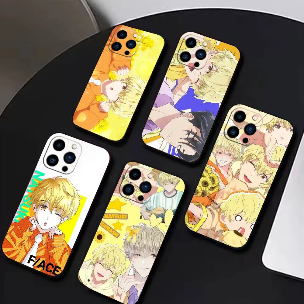 

Natsuki ishibashi Phone Case For iPhone17,16,15,14,13,12 Plus,Max Soft Silicone Black Cover