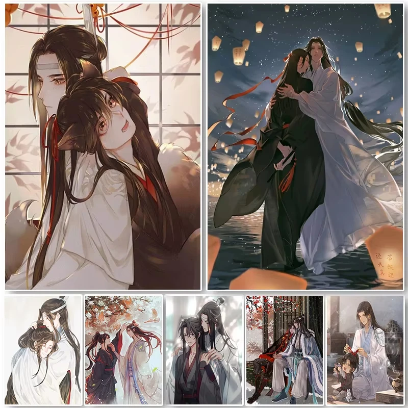 Mo Dao Zu Shi China Anime Jigsaw Puzzles 500/1000/1200/2000PCS Handmade Art Exquisite Home Decor Gift No Frame