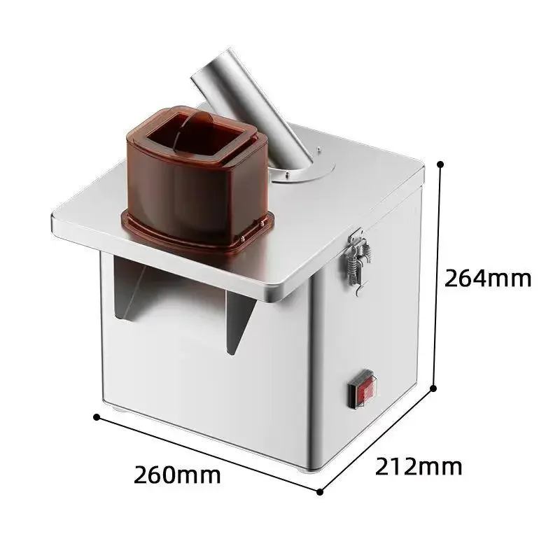 Stainless steel dicing, slicing and edding hine multi-purpose automatic multi-function dicing hine commercial