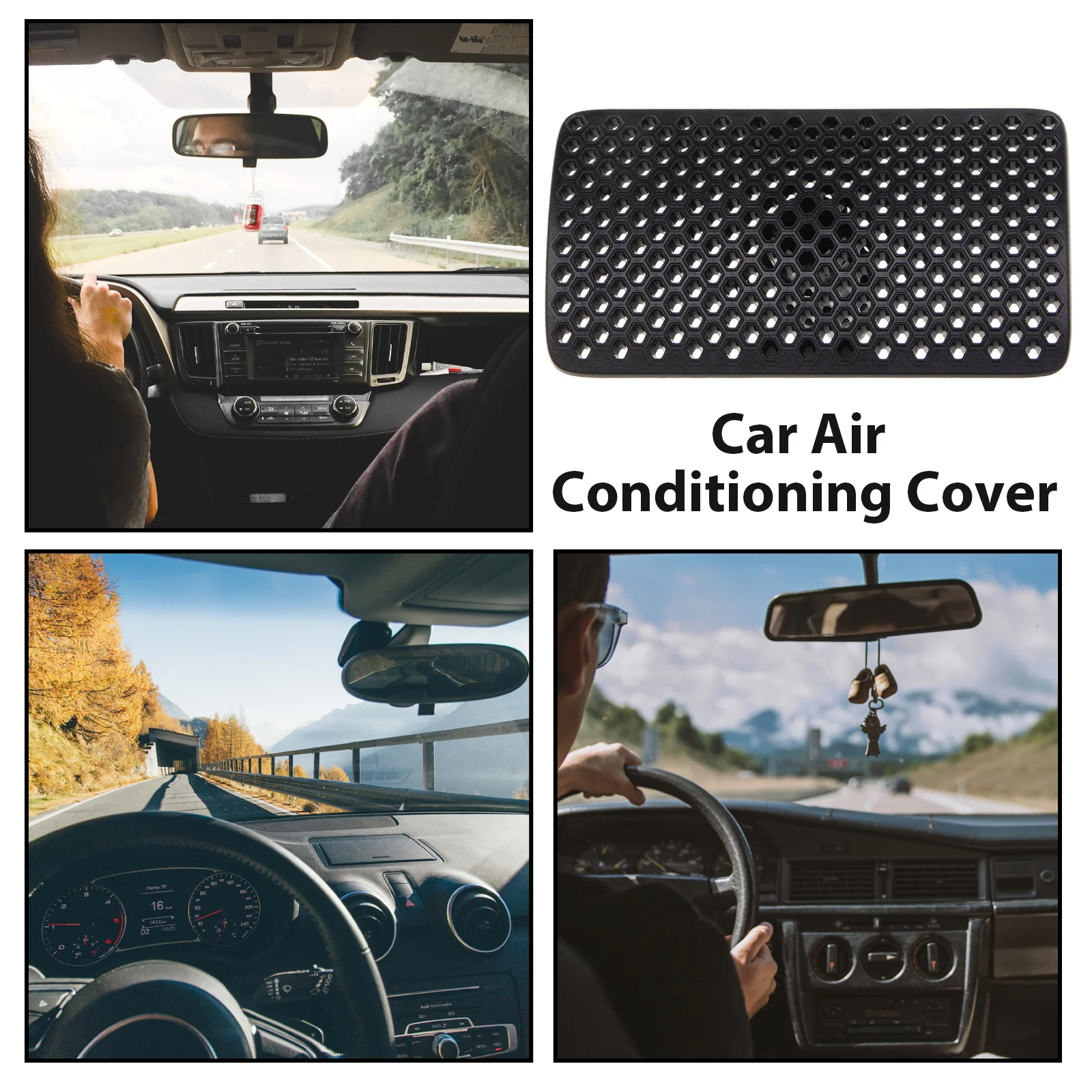 

Car Air Vent Deflector Wide Coverage Air Conditioner Outlet Baffle Suitable for Women Car Essentials Vent Deflector
