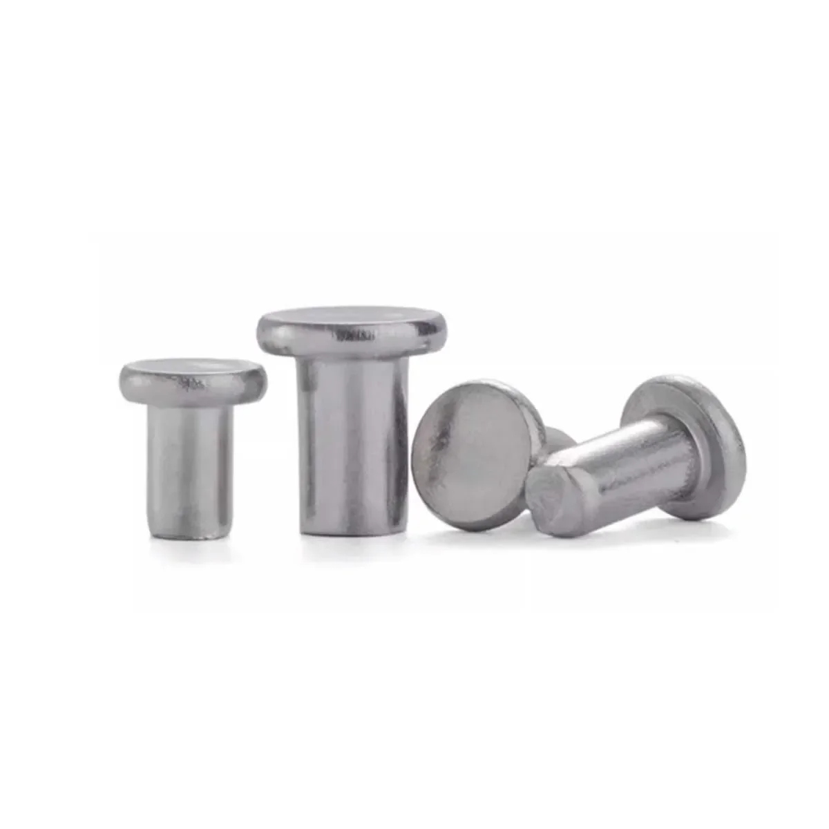 304 Stainless Steel Flat Head Tapping Flat Cap Solid Rivet M2M2.5M3M4M5M6M8