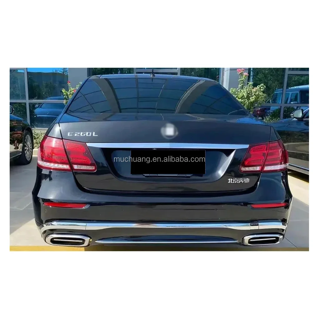 Body Modification Upgrade Kit Front Rear Bumper for 2015 Mercedes Benz E-Class E260L W212 Upgrade Maybach W223