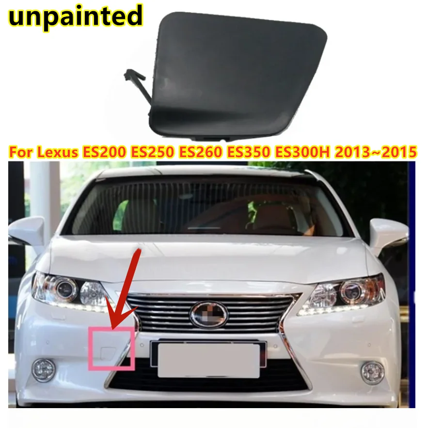 

Front Bumper Tow Hook Eye Cover Cap For Lexus ES200 ES250 ES350 ES300H 2013~2015