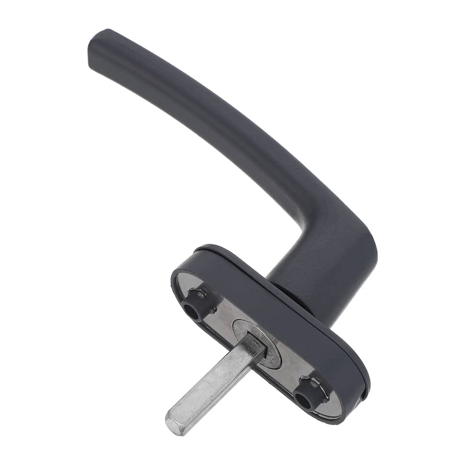 Universal Aluminium Alloy Window Handle Grey Replacement Locking Handle for Opening Casement Windows Smooth