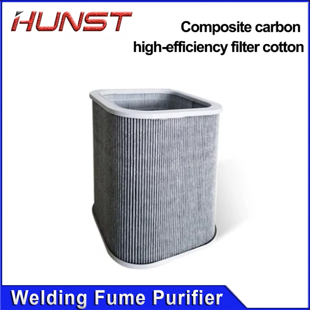 HUNST 용접 마킹 연기 흡수 먼지 청정기, XF180 XF250 레이저 연기 배출기 필터 요소 교체