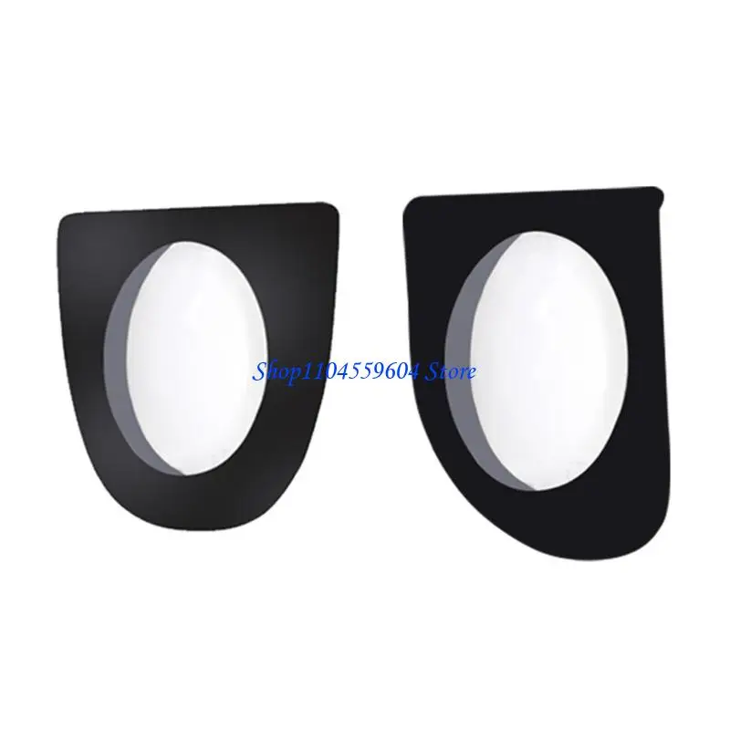 

12QM Крышка камеры автомобиля Защитный кожух для объектива Простая установка Устойчивость к атмосферным воздействиям 2 шт.