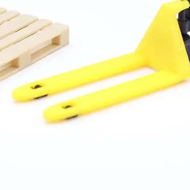 ชุดของเล่นรถยกขนาดเล็กจำลอง 2 ชิ้น 1/12 สำหรับบ้านตุ๊กตา พร้อมฉากอาหารและกิจกรรม  ถาดขนส่งจิ๋ว ของเล่นสำหรับเด็ก ของขวัญ