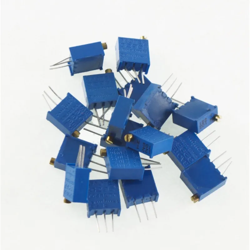 Kit 17 Pcs Dip Precision Potentiometer, Include 17 Different Value