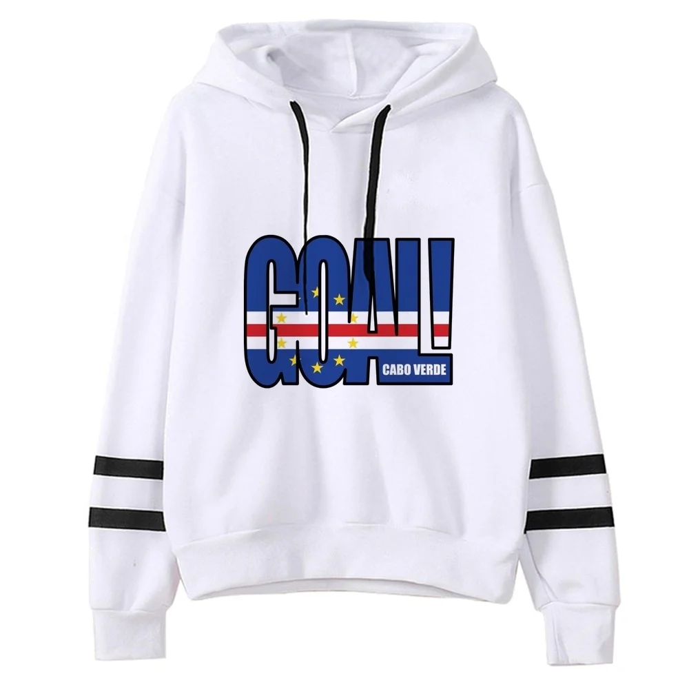 Cabo Verde hoodies women fashion tops y2k 2000s ladies clothes long sleeve Casual Women Loose