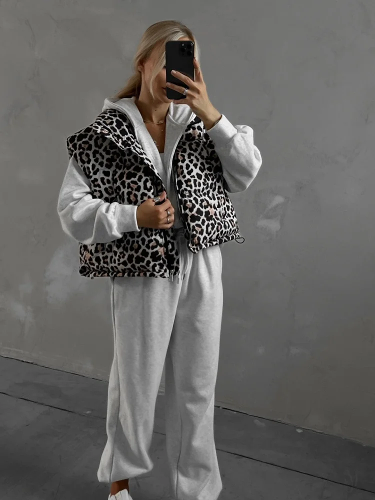 

Модный утепленный хлопковый жилет для женщин 2024 года с клетчатым узором, воротником-стойкой, теплый, осенний, приталенный, в стиле Sweet Sle