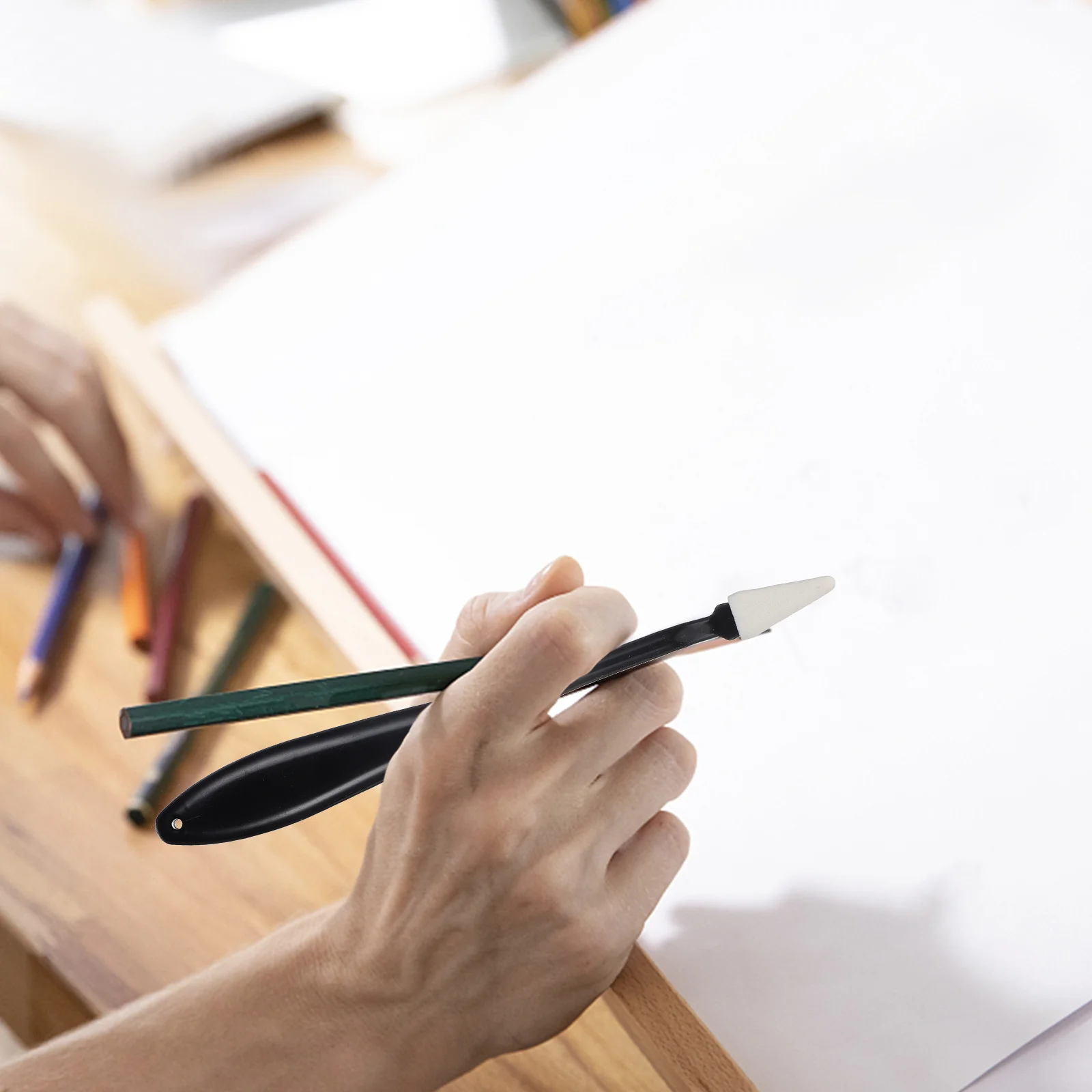 1 مجموعة 1 مجموعة رسم ممسحة أداة كيت رسم لطخة محو فرك المحمولة خفيفة الوزن الفن طالب الرسم الملحقات لوازم الفنان