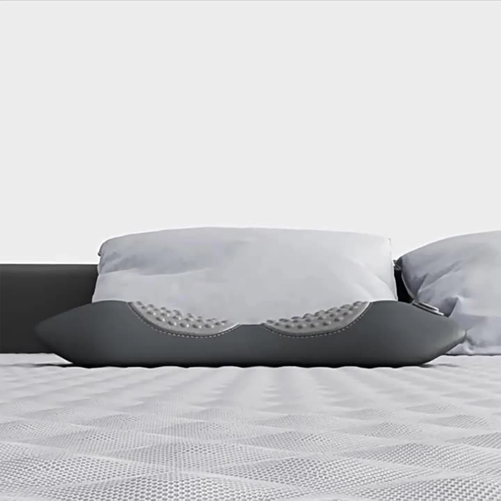 

3 in 1 Electric Lumbar Support Pillow with Adjustable Height Waist Wedge Bolster Memory Foam Back Pillow for Lower Back