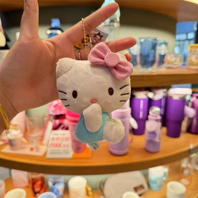 ハローキティかわいいサンリオぬいぐるみかわいい横向き座りシリーズぬいぐるみ人形バックパックペンダント女の子アニメフェスティバル誕生日ギフト