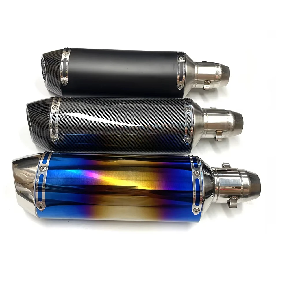 Hot Sale Slip - On 51MM Universal Motorcycle Exhaust Muffler Pipe With DB Killer Wholesale Price Performance