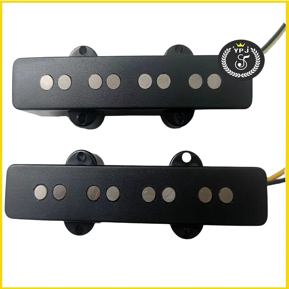 

Fit Vintage Alnico 5 Bass Guitars Pickup Neck / Bridge Pickups Cloth Wiring for 4 String JB Bass Guitars Parts