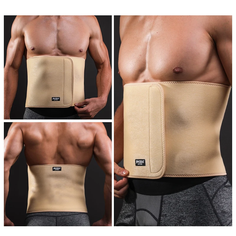 JINGBA SUPPORT Verstellbarer Modellierender Körper-Korsettformer Taillentrimmer Slim Fit Bauch-Schweißgürtel – Detail 13