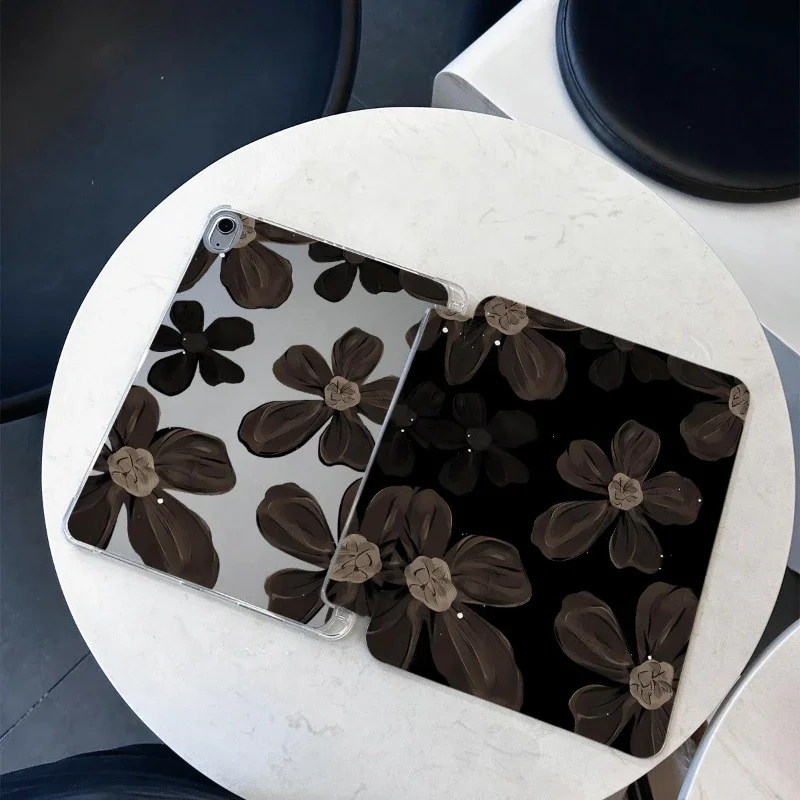 IPad Air 5 4 10.9 Cases IPad Pro 11 2022 Flower Print Protective Cover 10.2 7th 8th 9th Gen Ipad 2017 2018 9.7inch Cover Funda