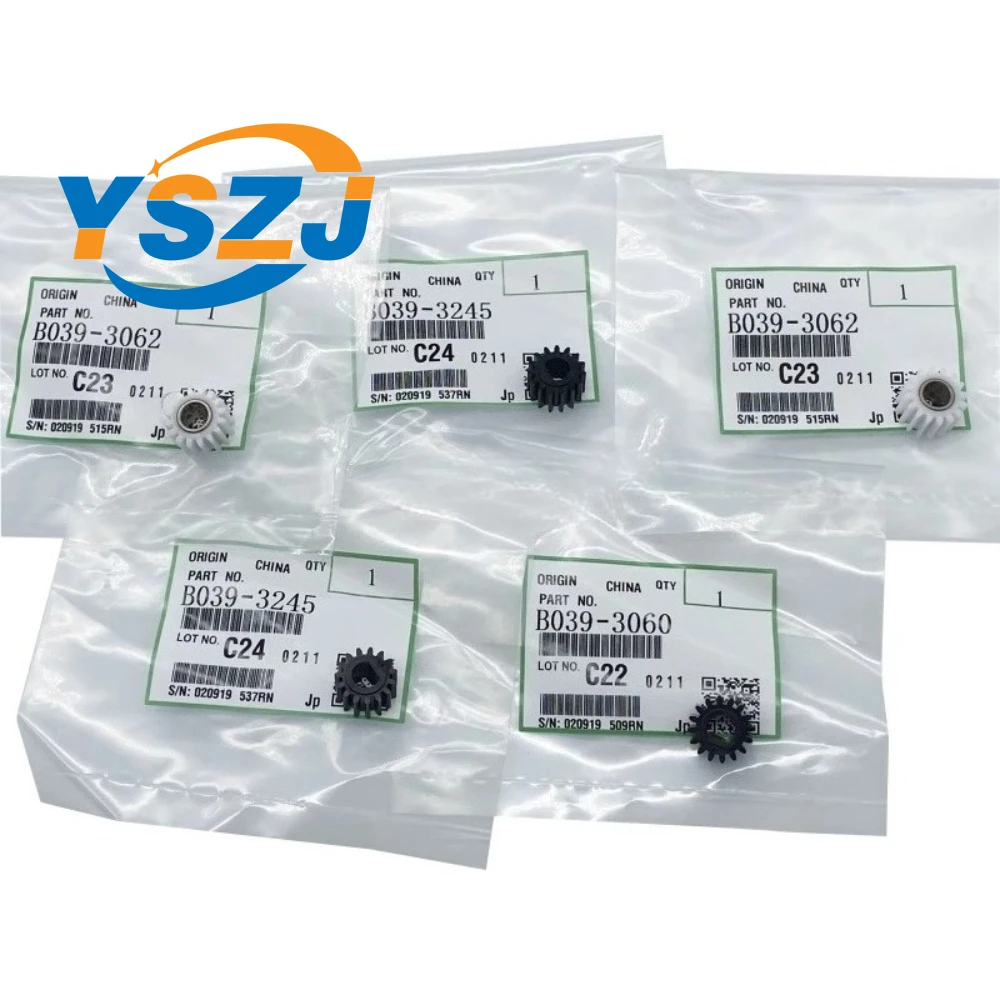 

10sets New B039-3245 For Ricoh 1015 3350 3352 3352 2851 2501 2852 1027 2550 Developer Gear Printer Copier Spare Parts
