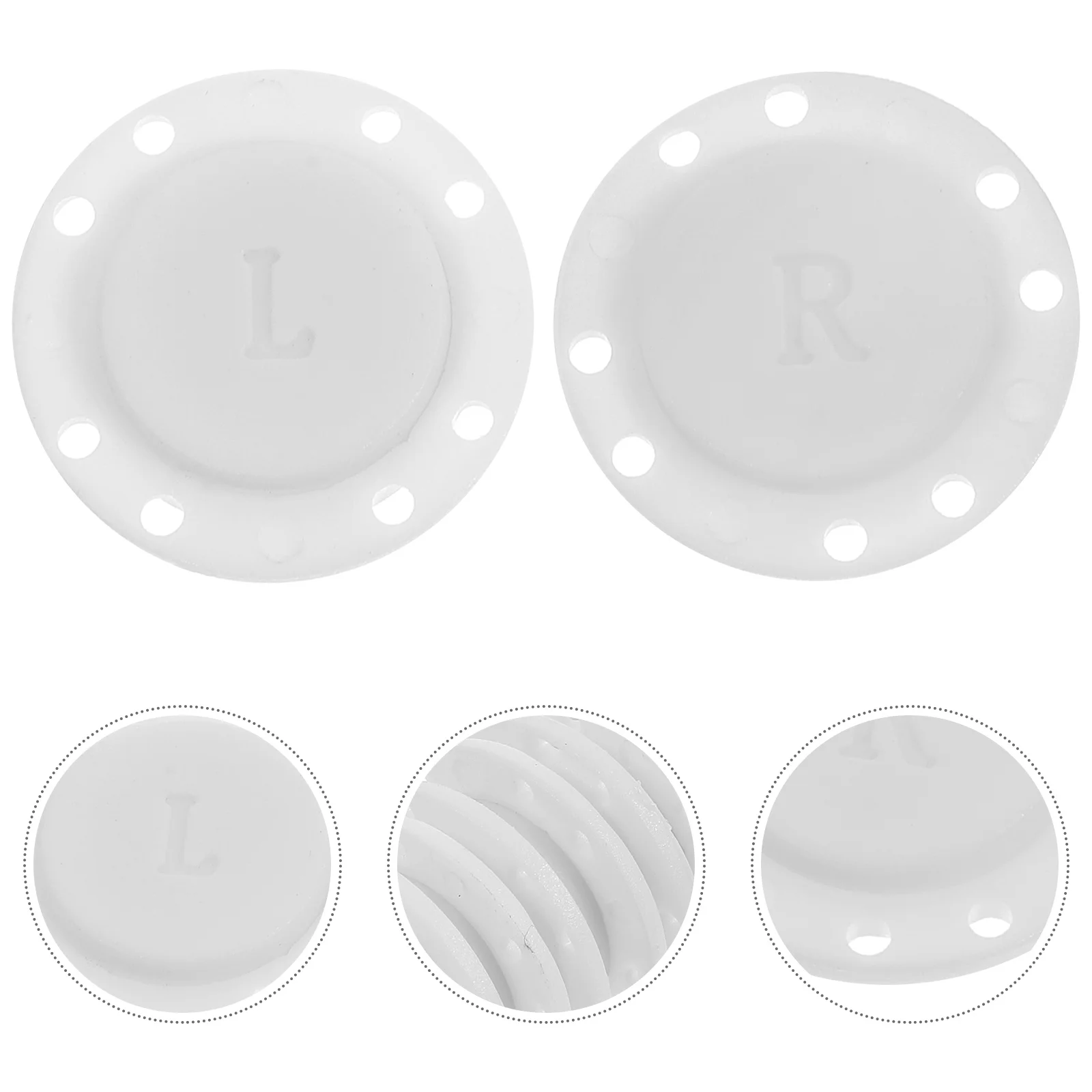 6 Pairs Magnet Buttons Clothes Coat Sewing Invisible Snaps Press Studs Force