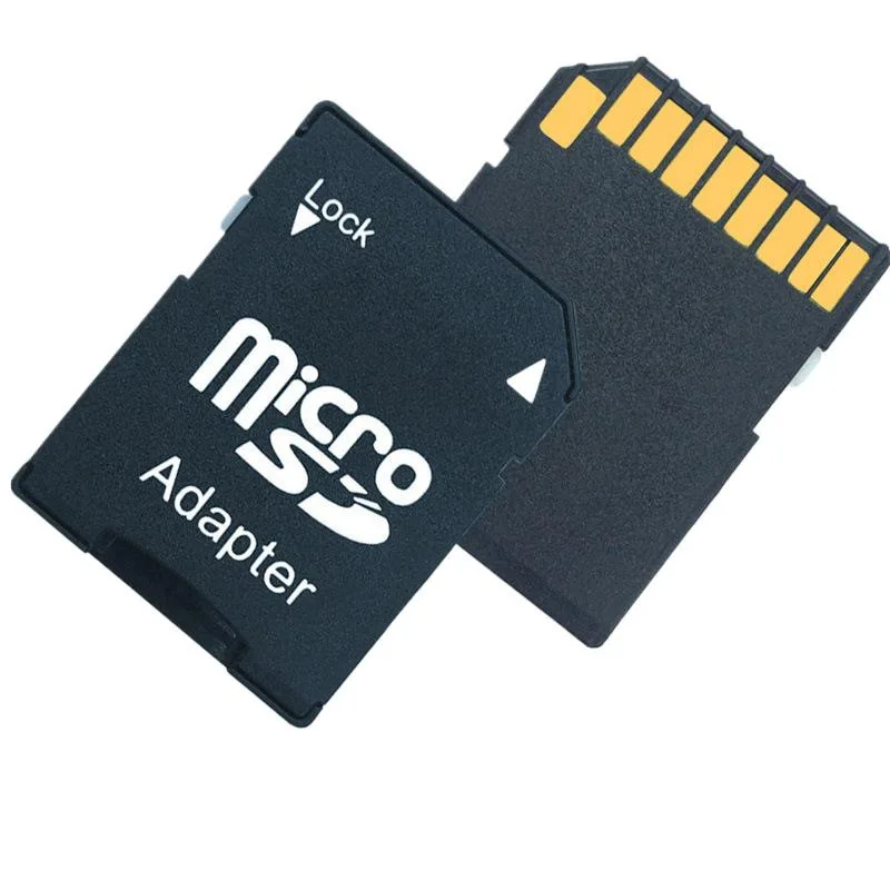 

1pcs/Micro SD TF To SD Card Kit Mini Adaptor Low Profile For Extra Storage Mac Air / Pro / Retina Black