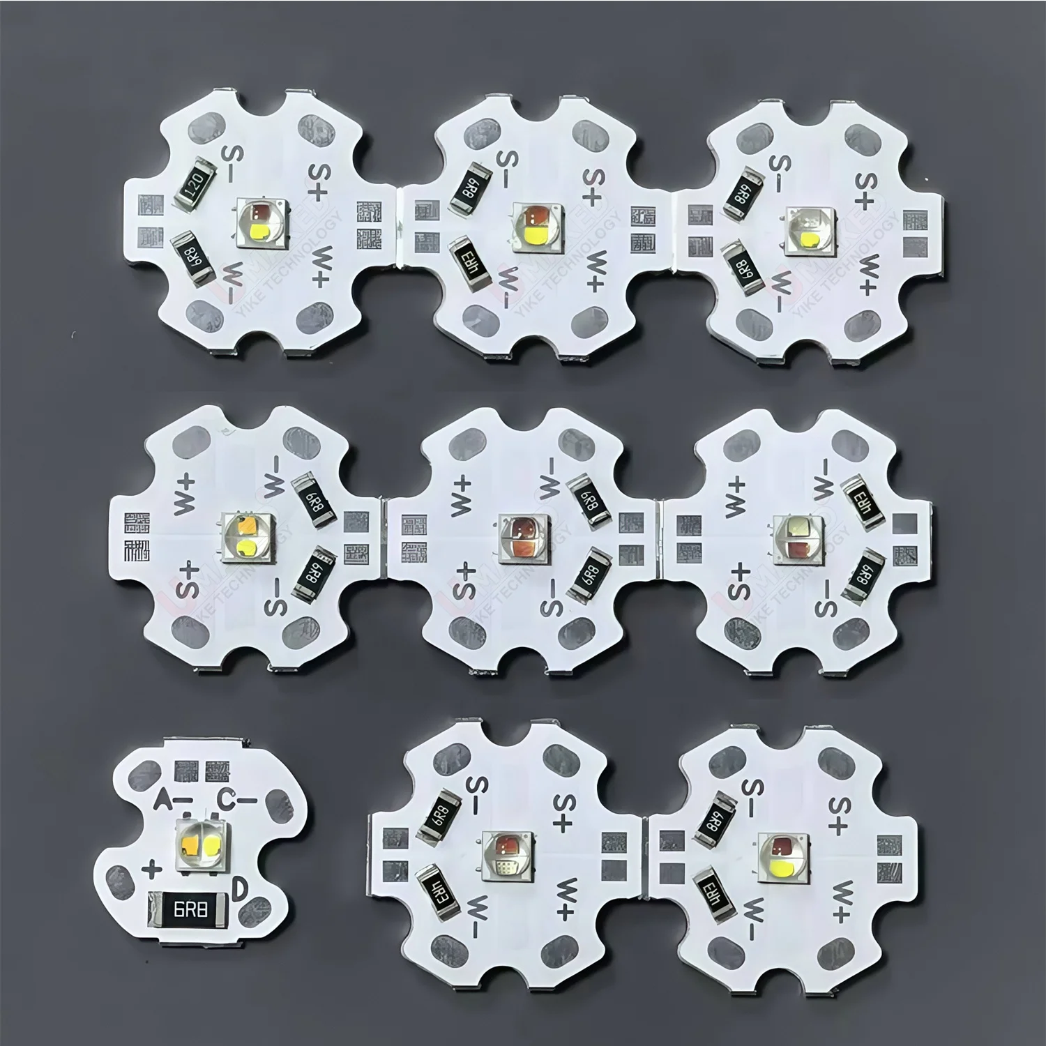 

10pcs 4W 3535 SMD Bi-color High Power LED Chip White/Red Red/Green Blue/white two Color With 16mm 20mm LED PCB lamp source