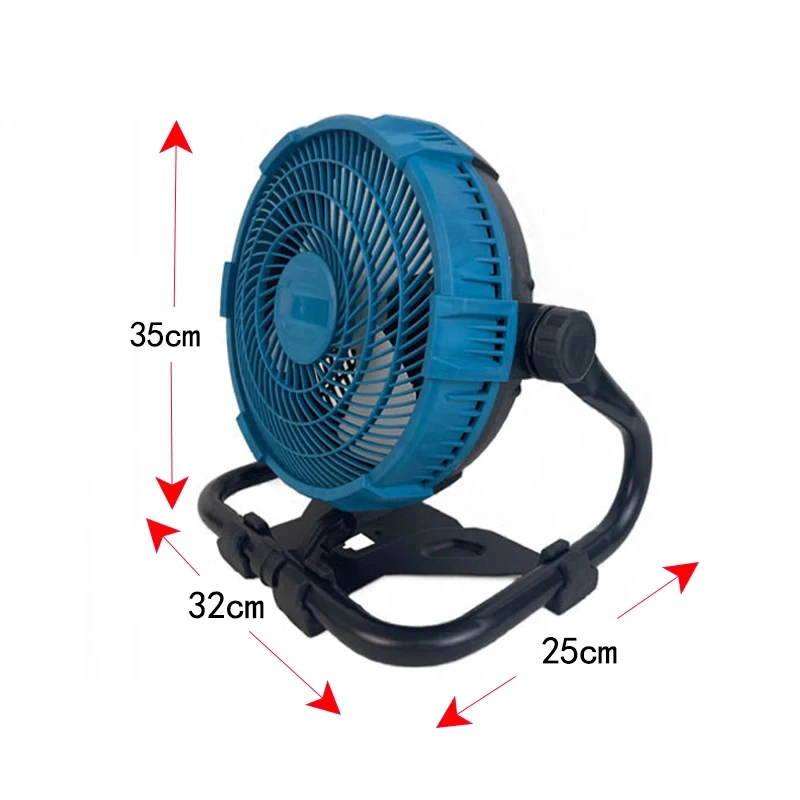 

Power Tool Parts Li-ion Battery Floor Desktop Outdoor Camping Fan For Makita 18V Lomvum Zhipu Hongsong Jingmi 21V Li-ion Battery