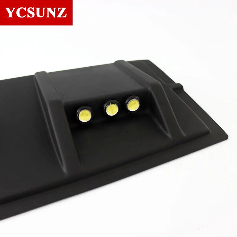 Matte Black Led Roof Light Raptor Style For Isuzu DMAX D-MAX 2016 2017 2018 2019 Double Cabin Car Accessories