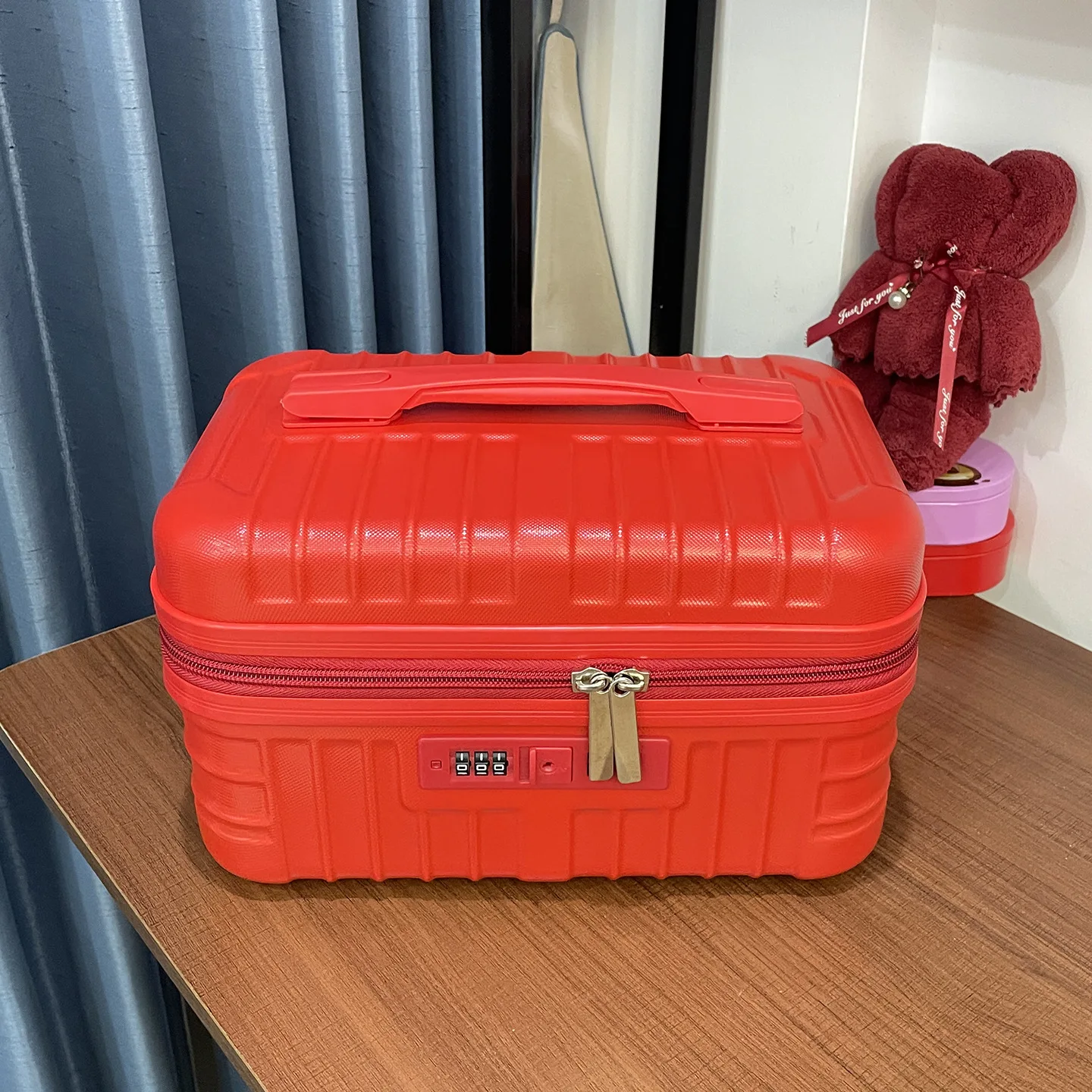 New Model Password Lock Storage Box Technician Work Bag Sauna Foot Bath Essential Oil Storage Tool Box Travel Suitcase