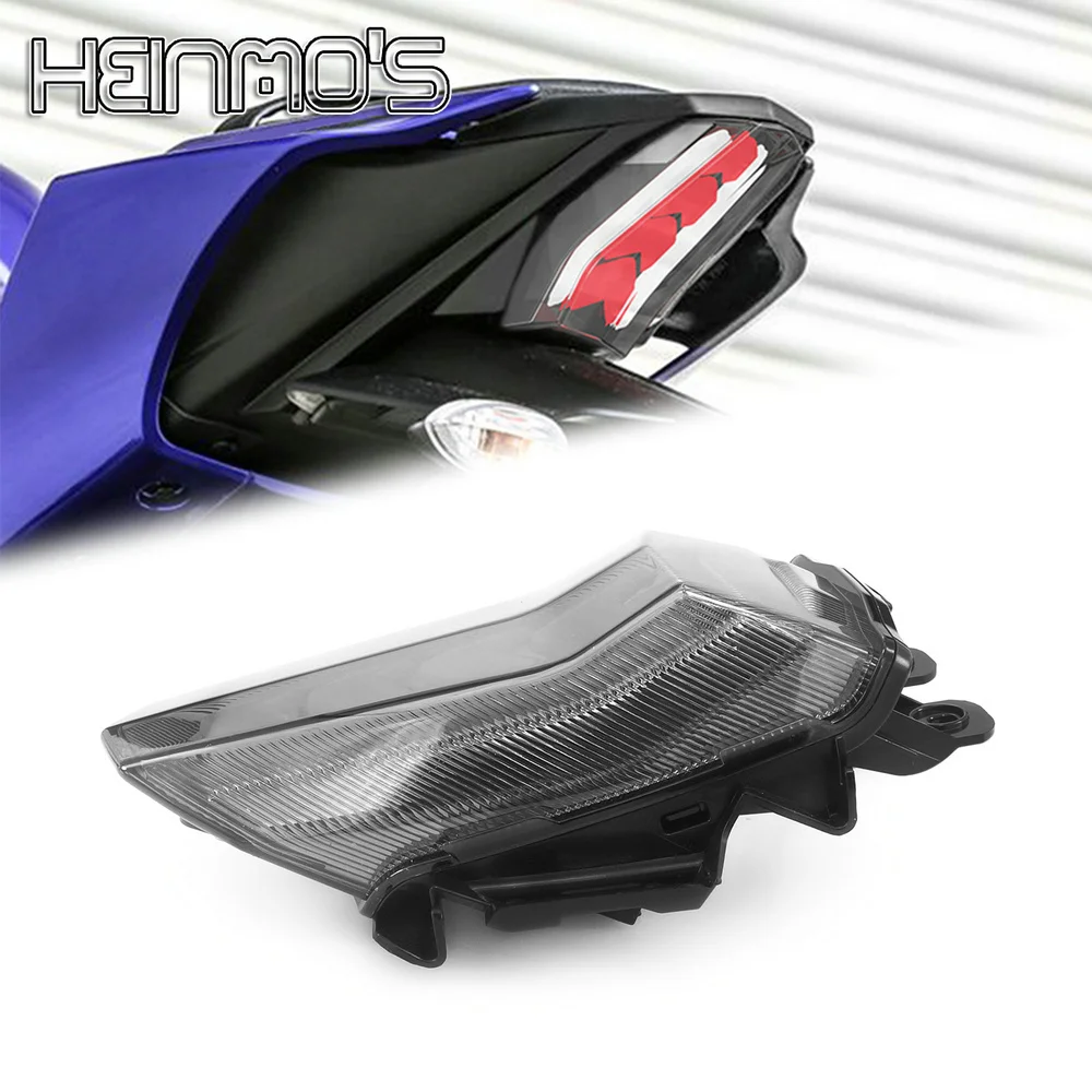 

Motorcycle Taillight Rear Brake Turn Signal Integrated Tail Lights For YAMAHA YZF R15 V3 V4 YZF-R15M V4.0 2017-2022 2024