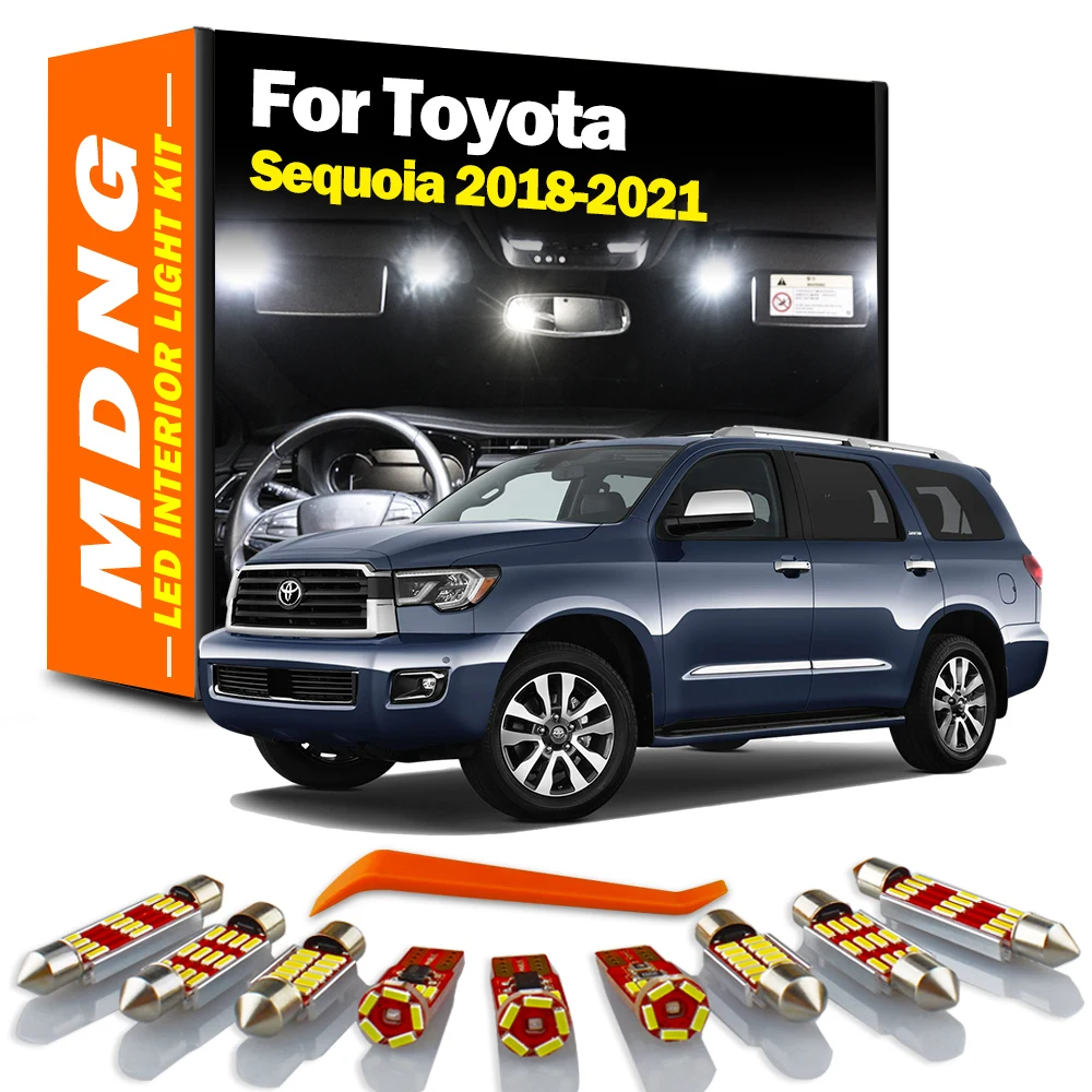 

MDNG 16 шт. Canbus для Toyota Sequoia 2018, 2019, 2020, 2021