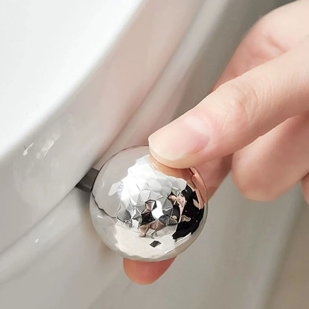 Sollevatori per coperchio WC da 4 pezzi Maniglia autoadesiva per sollevatore per sedile WC da bagno Pratico durevole Facile da installare Materiale sicuro