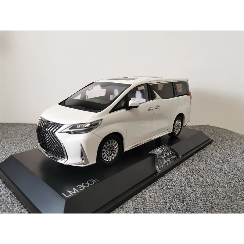 

Diecast 1:18 Scale Original Lexus LM300H Business Car MVP Alloy Car Model Collectible Toy Gift Souvenir Display Ornament
