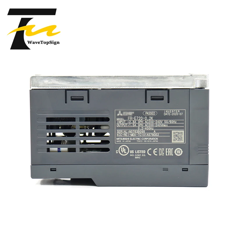 WaveTopSign Inverter 3phase 220V FR-E720-0.2K FR-E720-0.4K FR-E720-0.75K FR-E720-1.5K FR-E720-3.7K FR-E720-5.5K