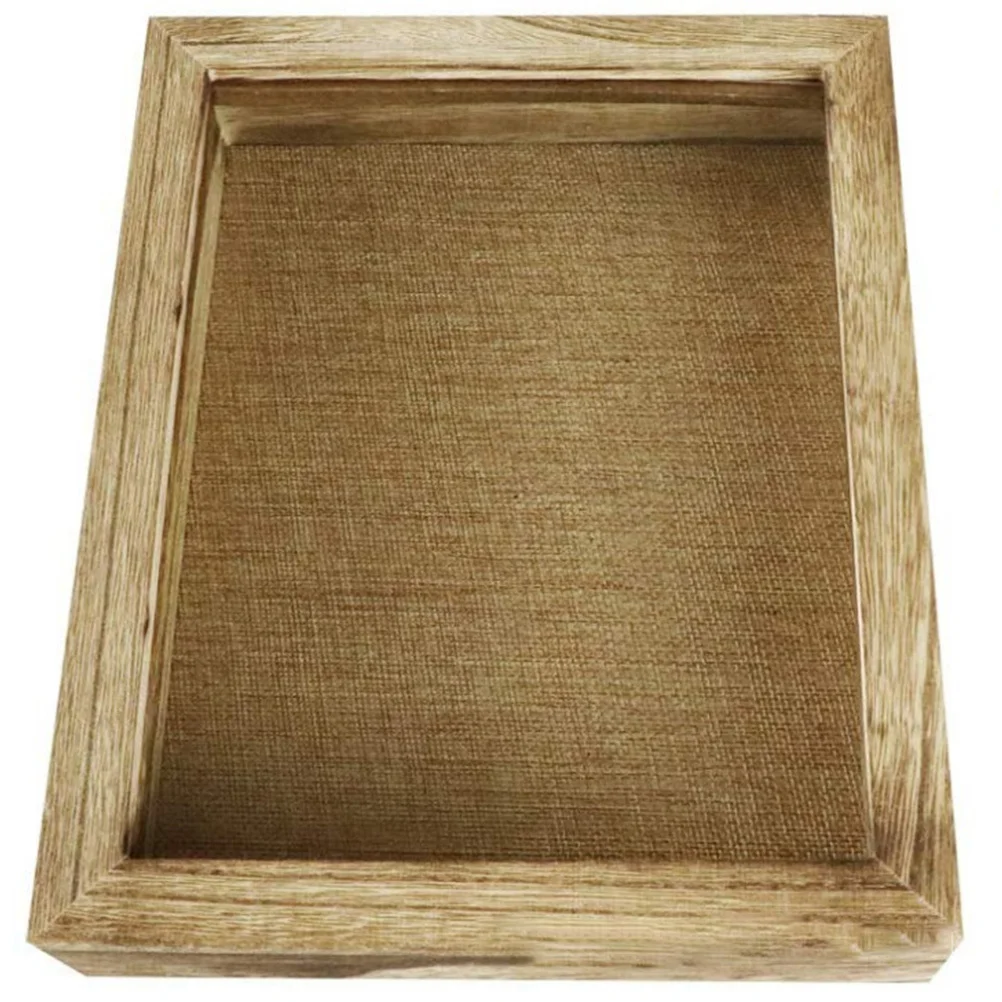 

Wooden Specimen Display Box Natural Wood Pressed Flower Frame Protective Insect Case Showcase Display Cabinet for Collectibles
