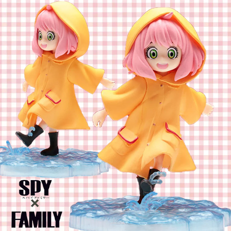 Spy Family Figure Anya Forger Anime Figures Cute Spy Family 14cm PVC Statue Figurine Collection Model Desk Decoration Toys Gifts