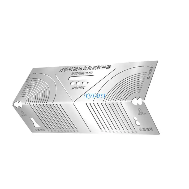 

E15A Multifunction Marking Tool Angles Marking Tool Marking Ruler Parallel Line Drawing Tool for Metalworking Welding