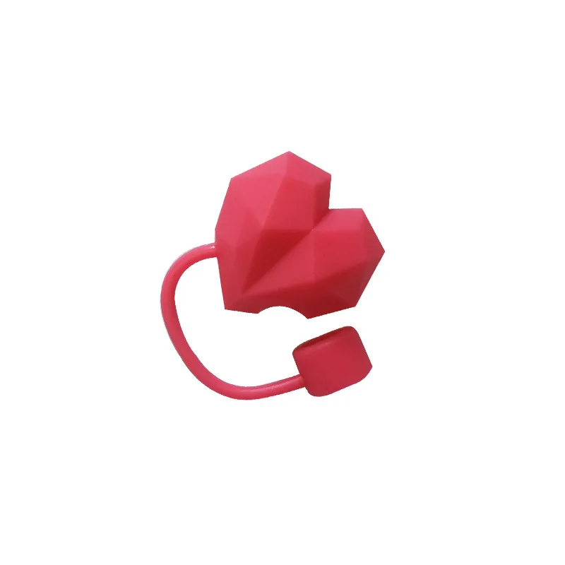 10mm Diamond Silicone Straw Cover For Stanley 30&40Oz Tumbler Cup Dustproof Sleeve Reusable Sippy Plug Cap Tips Cup Accessories