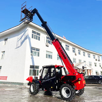 Factory Telescopic Forklifts Telehandler Cheap EPA Diesel Engine Telescopic Recruitment Agent Telehandler Forklifts Price